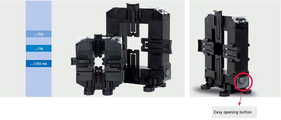 TQ. Split-core current transformers