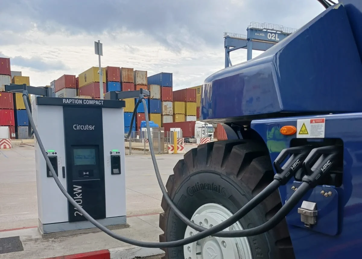 Recarga de vehículos de transporte pesado